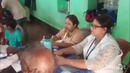 শালতোড়া: শালতোড়ায় তরুণ সংঘ ক্লাবের তরফে বিনামূল্যে স্বাস্থ্য পরীক্ষা শিবির অনুষ্ঠিত হল