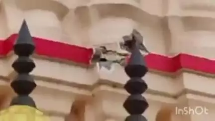 वाशिम: कारंजा येथील नागनाथ मंदिराच्या कळसावर वीज कोसळल्याने गाभाऱ्यावर पडल्या भेगा