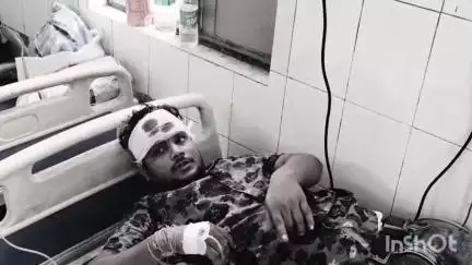 समस्तीपुर: समस्तीपुर फैमिली कोर्ट कैंपस से बाहर निकलते ही पत्नी ने बॉयफ्रेंड संग मिलकर किया हमला