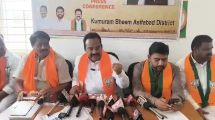 అసిఫాబాద్: టైగర్ కన్జర్వేషన్ రిజర్వు ఏర్పాటు కాంగ్రెస్ పనే: ఆదిలాబాద్ ఎంపీ నాగేష్