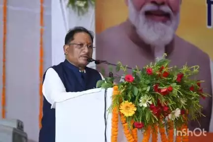 कोरबा: मुख्यमंत्री श्री विष्णु देव साय ने सरस्वती शिशु मंदिर के नवनिर्मित 'केशव भवन' का किया लोकार्पण