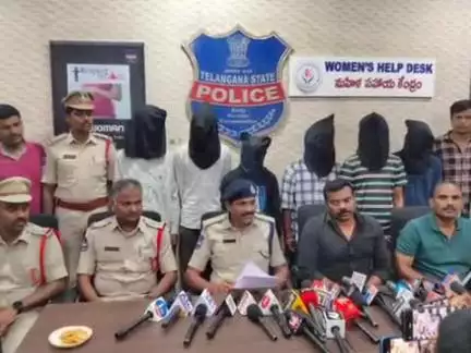 పటాన్​​చెరు: పాశమైలారంలోని ఓ పరిశ్రమంలో సెక్యూరిటీ గార్డు హత్య కేసులో 7 నిందితుల అరెస్ట్