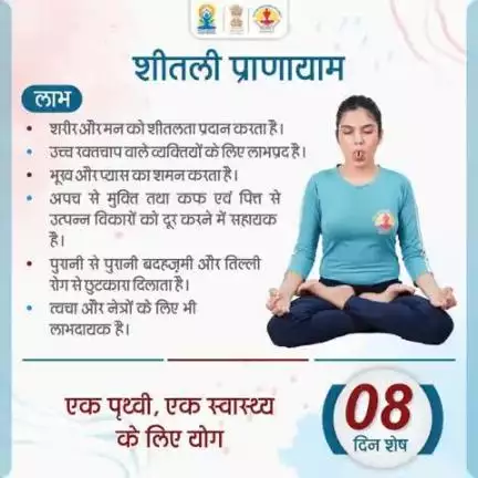 अंतरराष्ट्रीय योग दिवस के 8 दिन शेष।  एक पृथ्वी , एक स्वास्थ्य के लिए योग । 
#IDY2025 #YogaForOneEarthOneHealth #InternationalDayofYoga2025 #mdniy 
#railminindia #gmblw
