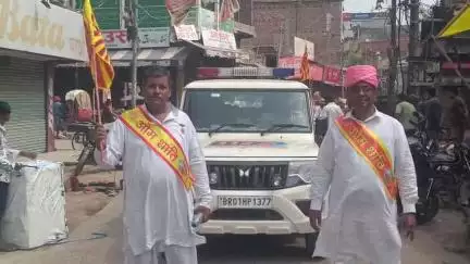 मधुबनी: शहर भर में 1001 महिलाओं ने निकाली भव्य कलश शोभा यात्रा