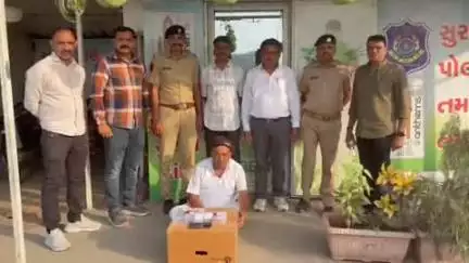 પુણા: સીમાડા ચેક પોસ્ટ નજીકથી ૫૬૫ ગ્રામ અફીણ સાથે એકની સારોલી પોલીસે કરી ધરપકડ,૧.૬૯ લાખથી વધુનો મુદ્દામાલ જપ્ત