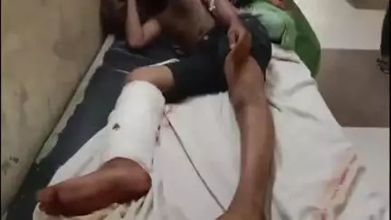बुरहानपुर नगर: बुरहानपुर: नयामतपुरा में पैसे मांगने पर युवक पर लाठी-डंडों से हमला, अस्पताल में भर्ती