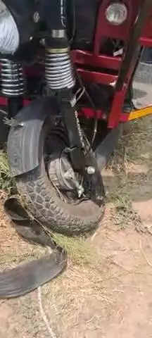 orai konch road 6 लाइन Excident