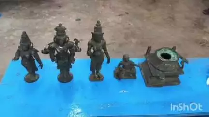 உடையார்பாளையம்: குணமங்கலம் பிரிவு சாலை அருகே சாலையோரம் சிலையினை போட்டுவிட்டு, தப்பி ஓடிய வழக்கில் ஒருவர் கைது