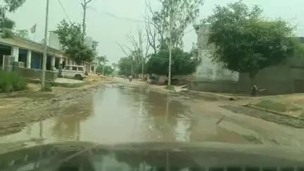 धनौरा विधानसभा के मुख्य मार्गों का हाल बेहाल -डॉ टी पी सिंह