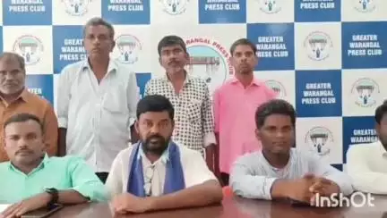గ్రేటర్ వరంగల్ ప్రెస్ క్లబ్ లో వి హెచ్ పి ఎస్ నాయకుల మీడియా సమావేశం 19న జరిగే సన్మాన కార్యక్రమానికి హాజరు కావాలని పిలుపు