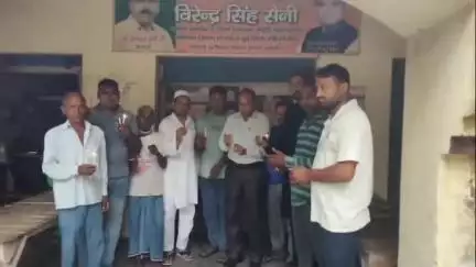 नौगावां सादात: अहमदाबाद में एयर इंडिया विमान दुर्घटनाग्रस्त होने पर मृतकों को नौगांवा में दी गई श्रद्धांजलि