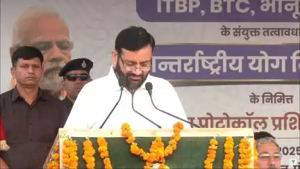 आज योग भारत में ही नहीं, बल्कि पूरे विश्व में लोगों के जीवन का हिस्सा बन चुका है : नायब सिंह सैनी, मुख्यमंत्री