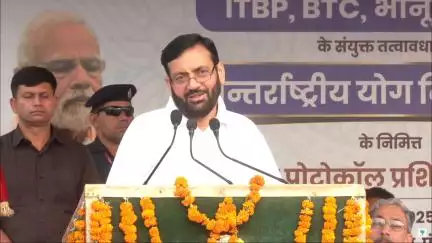प्रधानमंत्री के प्रयासों का परिणाम है कि UN ने 21 जून को अंतर्राष्ट्रीय योग दिवस घोषित किया : मुख्यमंत्री