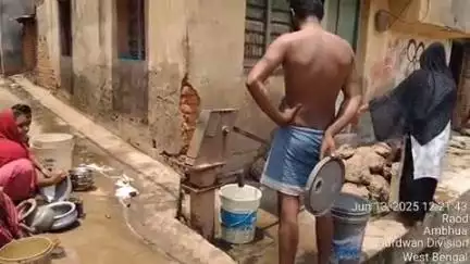 মুরারই ১: খবরের জেরে আমভুয়া পশ্চিম পাড়ার বেহাল নলকূপের হল মেরামতি, মিটেছে পানীয় জলের সমস্যা #jansamasya