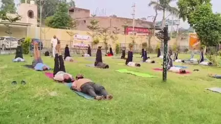 इंद्री: आज सुबह 7 बजे इंद्री में हरियाणा योग आयोग के निर्देशानुसार खंड विकास कार्यालय में 12 से 14 जून तक आयोजन किया गया