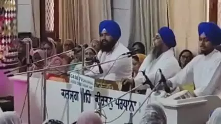 जगाधरी: साढौरा में अमर शहीद पीर बुधु शाह के जन्मदिन पर गुरुद्वारा साहिब में कीर्तन दरबार का आयोजन
