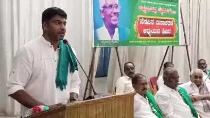 ರಾಯಚೂರು: ರೈತರನ್ನು ಉದ್ದೇಶಿಸಿ ಮೇಲುಕೋಟೆ ಶಾಸಕ ದರ್ಶನ್ ಪುಟ್ಟಣ್ಣಯ್ಯ ಹೇಳಿದ್ದೇನು