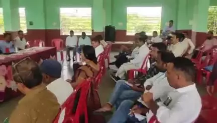खातेगांव: नेमावर जाट धर्मशाला में बाढ़ आपदा प्रबंधन को लेकर प्रशासनिक अधिकारियों ने की बैठक