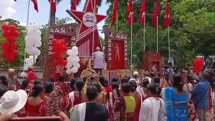 হলদিয়া: হলদিয়া টাউনশিপ BB ঘোষ অডিটোরিয়াম হলে শুরু হল CITU-র 13তম রাজ্য সম্মেলন