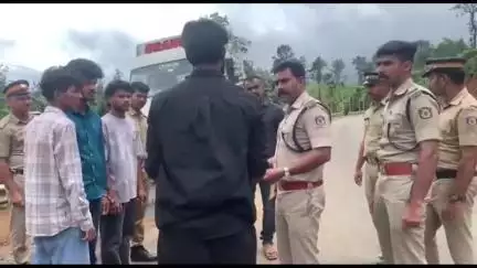 വെെത്തിരി: നെല്ലിമുണ്ട ഒന്നാം മൈലിൽ ബീയ്യുമ്മയുടെ മരണം, പ്രതികളെ സംഭവ സ്ഥലത്ത് എത്തിച്ച് തെളിവെടുപ്പ് നടത്തി