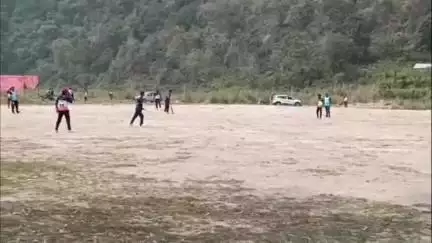बंगाणा: डुमखर में शुरू हुई सीनियर नेशनल हैमर बॉल प्रतियोगिता, देशभर के 15 राज्यों की टीमें ले रही हैं हिस्सा