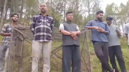 स्याल्दे: लंबे समय से इकूखेत में बंदरों की समस्या से निजात दिलाने के लिए वन विभाग आया हरकत में ##jansamysa