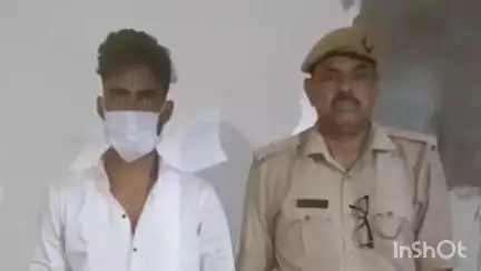 हापुड़: गांव मंसूरपुर के पास पुलिस ने चेकिंग के दौरान एक गांजा तस्कर को किया गिरफ्तार, 2 किलो 500 ग्राम गांजा बरामद