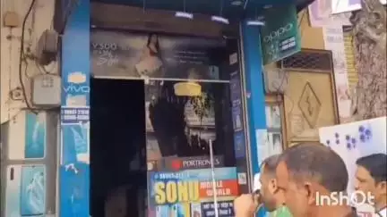 फतेहाबाद: टोहाना में शॉर्ट-सर्किट से मोबाइल शॉप में लगी आग, लाखों का सामान जलकर राख