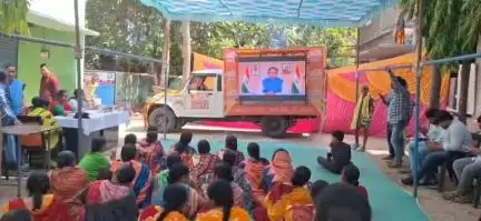 କଣ୍ଟାମାଳ: ବିଳାସପୁରରେ ବିକାଶ ବାହନକୁ କରାଗଲା ସ୍ୱାଗତ