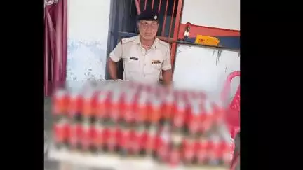सिसवन: सिसवन पुलिस ने भारी मात्रा में बीयर ज़ब्त की
