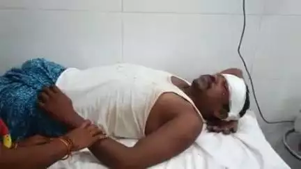 కలగల్లులో రెండు  కుటుంబాల మధ్య ఘర్షణ ఓ వ్యక్తికి తీవ్ర  గాయాలు
