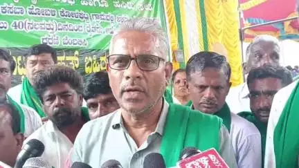 ತುರುವೇಕೆರೆ: ಗಣಿಗಾರಿಕೆ ತಾತ್ಕಾಲಿಕವಾಗಿ ಸ್ಥಗಿತ ಹಿನ್ನಲೆ 40 ದಿನಗಳ ಧರಣಿ  ಅಂತ್ಯ : ಕೋಳಘಟ್ಟದಲ್ಲಿ ರೈತ ನಾಯಕ  ಕೋಡಿಹಳ್ಳಿ ಚಂದ್ರಶೇಖುರ್