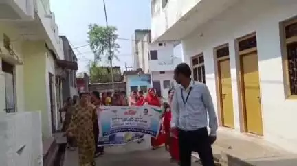 शाजापुर: शाजापुर के वार्ड क्रमांक 26 में स्वच्छता रैली का आयोजन, नागरिकों ने ली शपथ