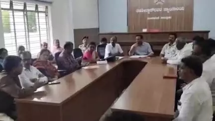 ಚಿಂತಾಮಣಿ: ನಗರದಲ್ಲಿ ತಹಶೀಲ್ದಾರರ ನೇತೃತ್ವದಲ್ಲಿ ನಾಡಪ್ರಭು ಕೆಂಪೇಗೌಡ ಜಯಂತಿಯ ಪೂರ್ವಭಾವಿ ಸಭೆ,ವಿಜೃಂಭಣೆಯ ಆಚರಿಸಲು ನಿರ್ಧಾರ