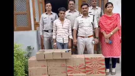 सैलाना: जिला आबकारी विभाग ने ₹53500 की शराब जब्त कर एक आरोपी को पकड़ा