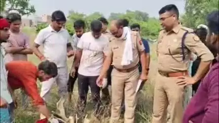 पटियाली: सिढ़पुरा के इस्लामनगर में मिले जानवरों के अवशेष, गौवंशों की आशंका पर हिंदूवादी संगठनों में आक्रोश