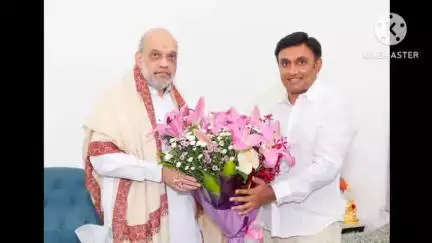 ಚಿಕ್ಕಬಳ್ಳಾಪುರ: ಕೇಂದ್ರ ಗೃಹ ಸಚಿವರನ್ನು ಭೇಟಿಯಾದ ಸಂಸದ ಡಾ.ಕೆ.ಸುಧಾಕರ್