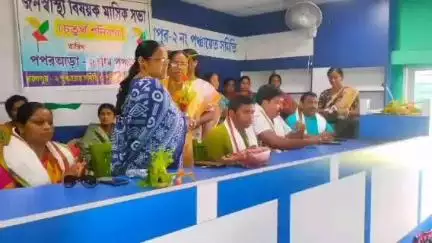খড়গপুর ১: খড়গপুর ২নাম্বার ব্লকে ICDS, আসা কর্মীদের নিয়ে জনস্বাস্থ্য বিষয়ক সভা