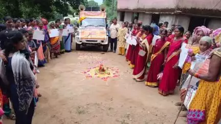 କୋରାପୁଟ ସହର: ବାଲେଲ ପଞ୍ଚାୟତ ସଦର ମହକୁମା ଠାରେ ବିକାଶ ବାହନ ରଥର ଶୁଭାରମ୍ଭ