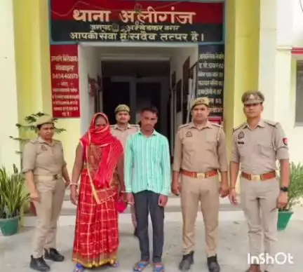 टांडा: अंबेडकरनगर में पुलिस ने ज्वैलर्स की दुकान में चोरी के आरोपी पति-पत्नी को गिरफ्तार किया, 2 महीने से थे फरार