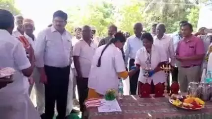 குடவாசல்: திருமதிகுன்னத்தில் சிறப்பு கால்நடை முகாமை மாவட்ட ஆட்சியர் தொடங்கி வைத்தார்