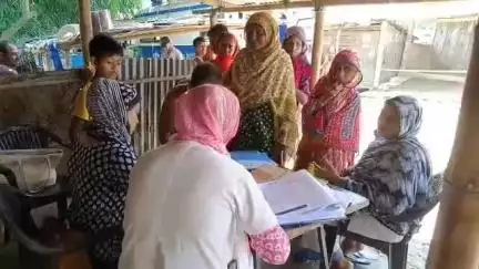হাইলাকান্দি: বারোনামি এলাকায় মোবাইল মেডিক্যাল টিমের স্বাস্থ্য পরিষেবা শিবির অনুষ্ঠিত