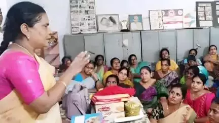 గంగాధర నెల్లూరు: కార్వేటినగరం ప్రాజెక్టు పరిధిలోని  అంగన్వాడీ కార్యకర్తలు బాధ్యతగా పనిచేయాలి: సీడీపీఓ శోభారాణి