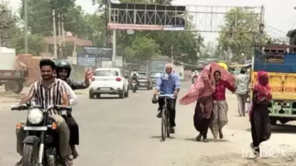 कुम्हेर: दिन में तेज धूप और गर्मी से लोग परेशान, शाम को तेज हवा के साथ आधे घंटे बारिश से मिली राहत