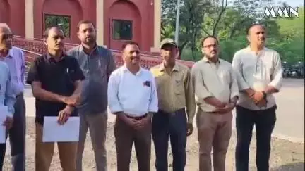 वर्धा: बच्चू कडू यांच्या आंदोलनाच्या समर्थनार्थ प्रहार शिक्षक संघटनेचे जिल्हाधिकारी यांना निवेदन