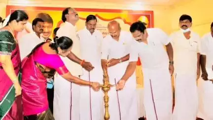 தருமபுரி: குமாரசாமிப்பேட்டை இந்து அறநிலைத்துறை அறங்காவலர் குழு உறுப்பினர்கள் பதவியேற்பு தருமபுரி எம்பி மணி பங்கேற்பு