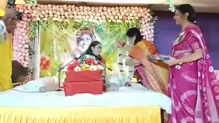 आदित्यपुर गम्हरिया: अखिल भारतीय मारवाड़ी महिला सम्मेलन गम्हरिया शाखा ने नानी बाई का मायरा किया शुरू, योग गुरु अंशु सरकार भी पहुंचे