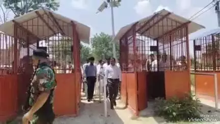 देवघर: श्रावणी मेला को लेकर पर्यटन और नगर विकास मंत्री ने की बैठक, कांवरिया पथ रूट लाइनिंग का किया निरीक्षण