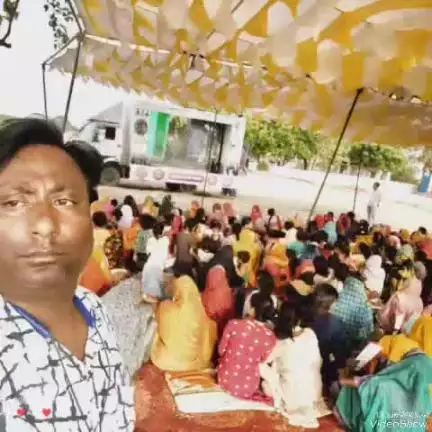 दावथ: जागोधरा परसिया कला गांव सहित अन्य गांवों में महिला संवाद कार्यक्रम का आयोजन हुआ