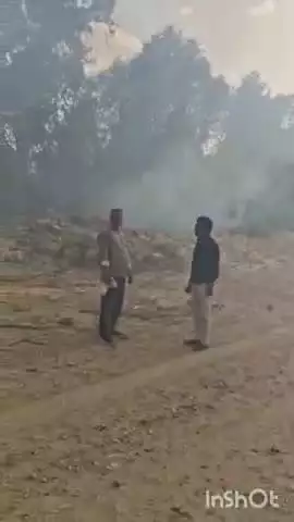 जैसलमेर: नाचना नहरी क्षेत्र 1251 RD के पास वन क्षेत्र में लगी भीषण आग, पांच घंटे की मशक्कत के बाद पाया गया काबू